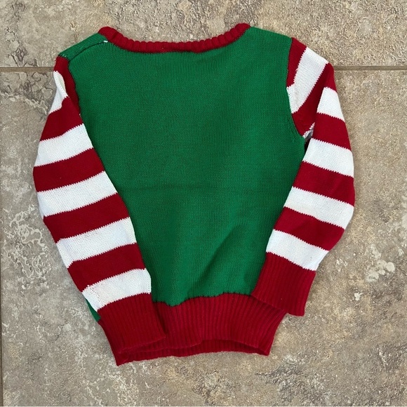 The Grinch “Define Naughty” Pullover Sweater Green Red Size 18 Months - Picture 3 of 3